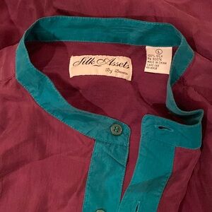 Vintage 100% silk Large Silk Assests By Danco